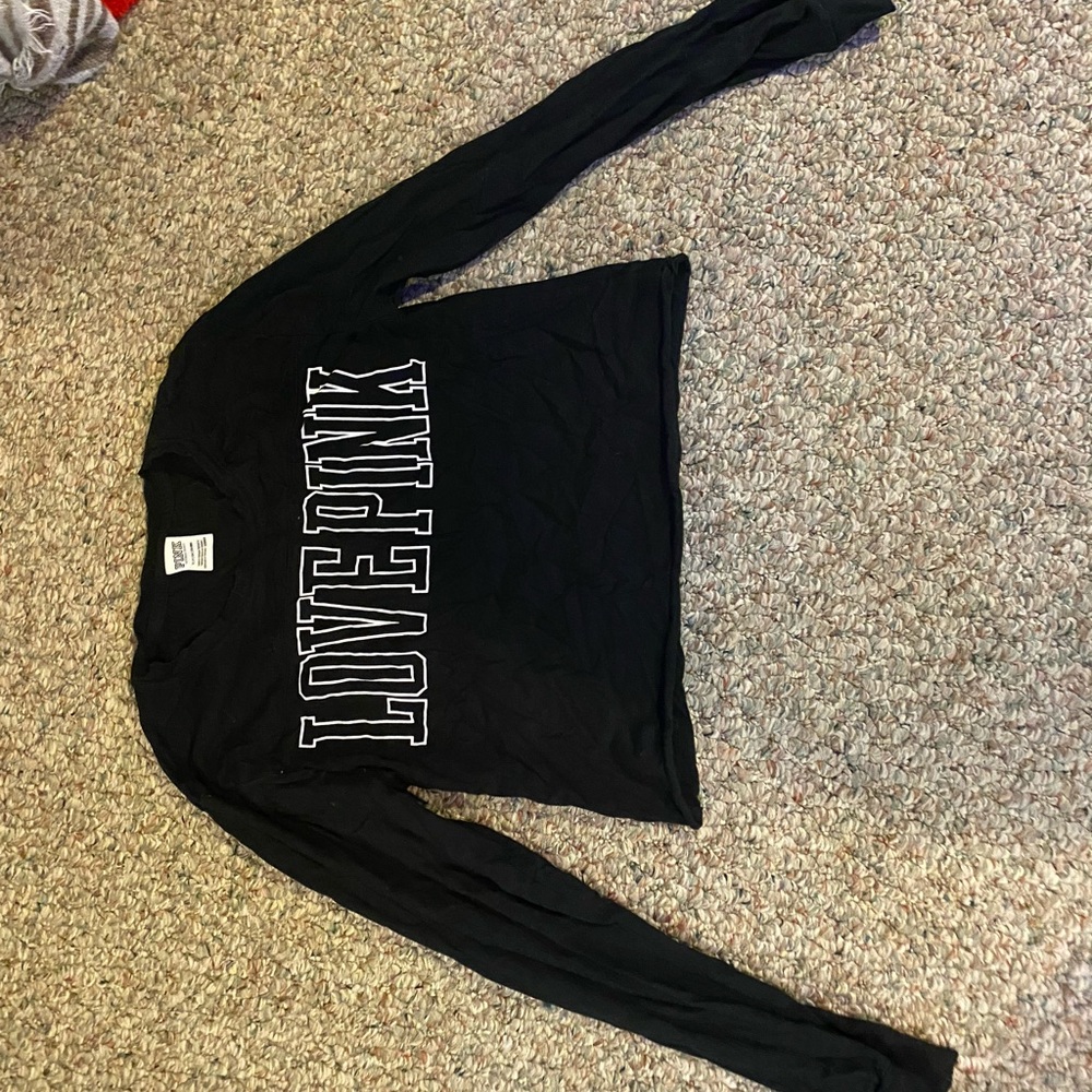 Long leave love pink shirt